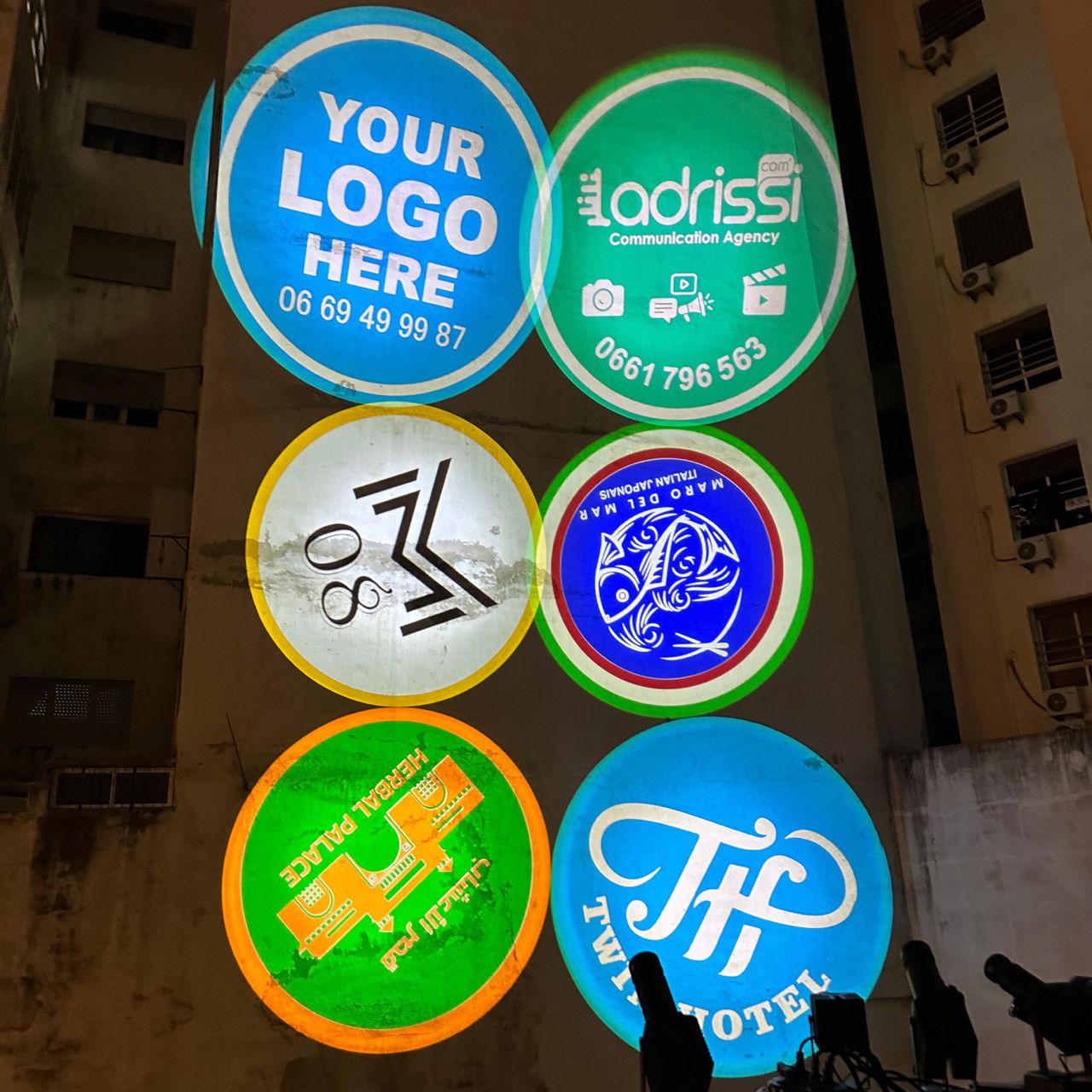 Réalisation Projecteur Logo 9